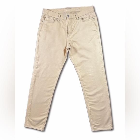 Banana Republic Other - Banana Republic Beige Slim Fit Jeans